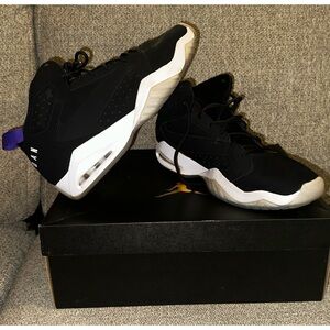 Jordan Black and White Sneakers